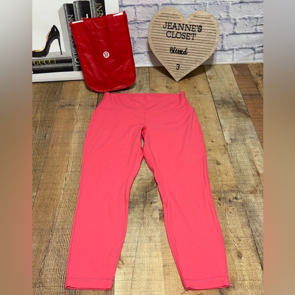 Lululemon double lined align pink LW5FBUS size 12